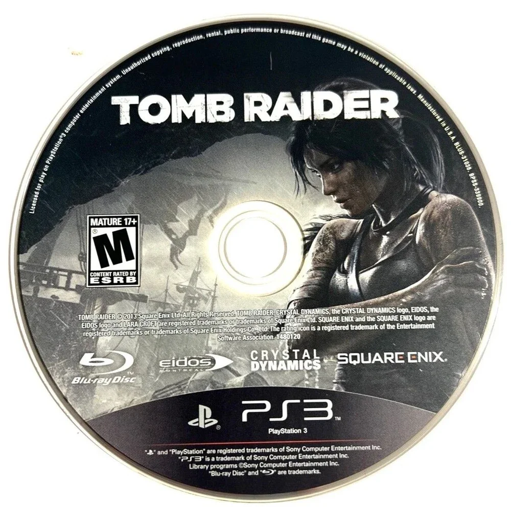 Tomb Raider PS3 With Manual - Tested/Working